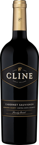Red California Cline Cabernet Sauvignon 2018 wine