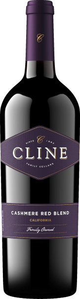Red California Cline Cashmere 2020 wine