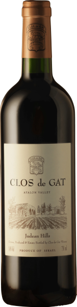 Red Israeli Clos de Gat Ayalon Valley 2018 wine