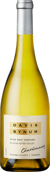 White California Davis Bynum River West Vineyard Chardonnay 2017 wine